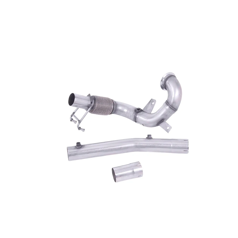 Milltek Large-bore Downpipe and De-cat Exhaust Volkswagen Polo GTI 2.0 TSI (AW 5-Door inc Facelift Models) GPF/OPF Models Only 19-21 - Image 2