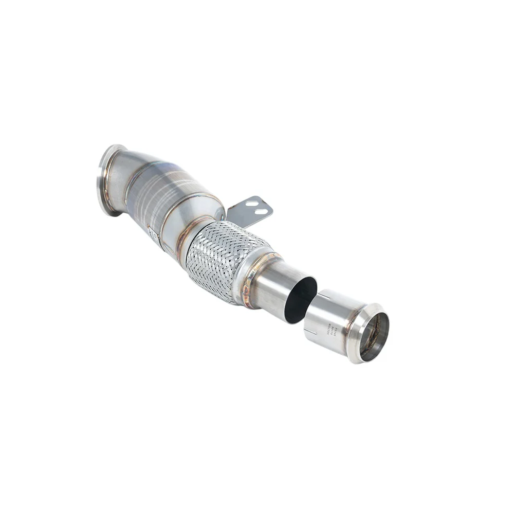 Milltek Large Bore Downpipe and Hi-Flow Sports Cat Exhaust BMW 2 Series M240i Coupe (G42 XDrive OPF/GPF Models Only) 22-25 - Image 2