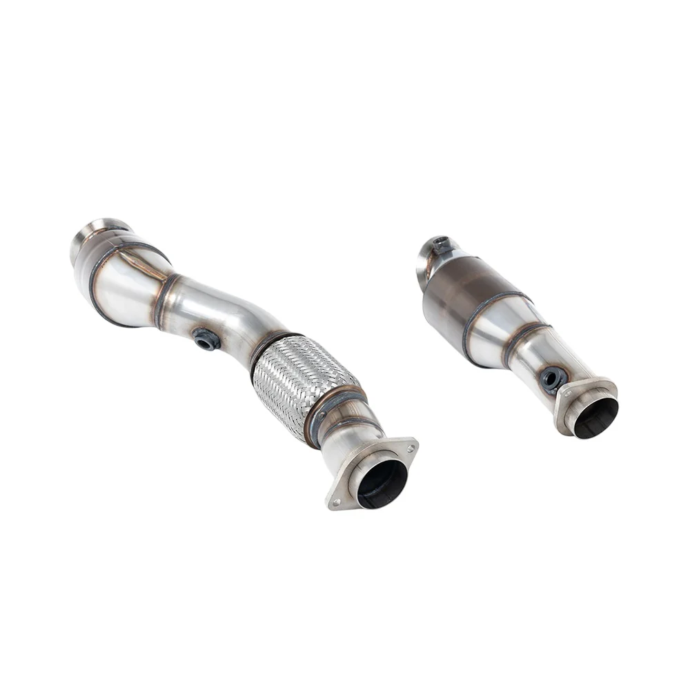 Milltek Large Bore Downpipe and Hi-Flow Sports Cat Exhaust BMW 4 Series G82 M4 and M4 Competition S58 3.0 Turbo (North American / ROW Non-OPF/GPF Cars Only) 21-25 - Image 2