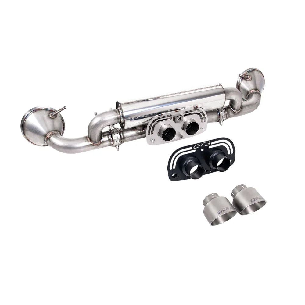 Milltek Rear Silencer(s) Exhaust Porsche 911 992.1 GT3 21-25 - Image 5