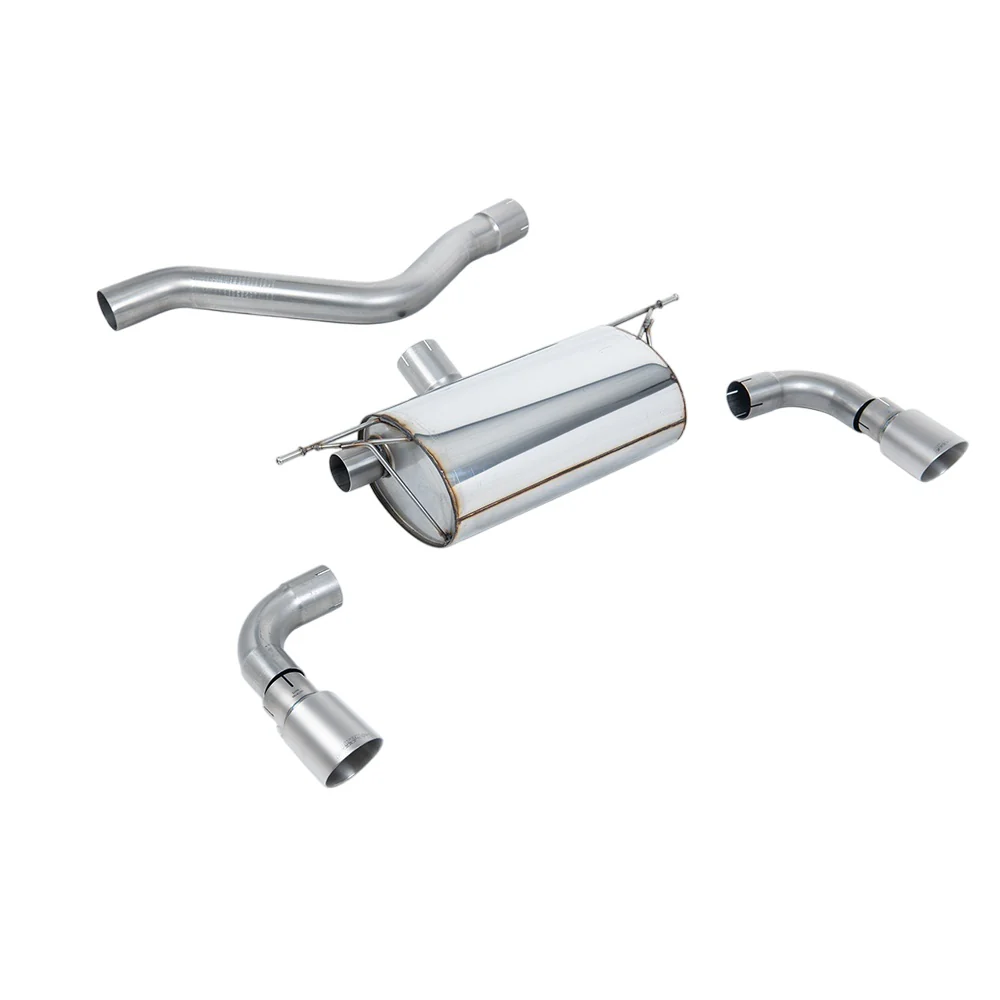 Milltek Rear Silencer(s) Exhaust BMW 1 Series M135i 3 and 5-Door (F21 and F20 None xDrive) 12-16