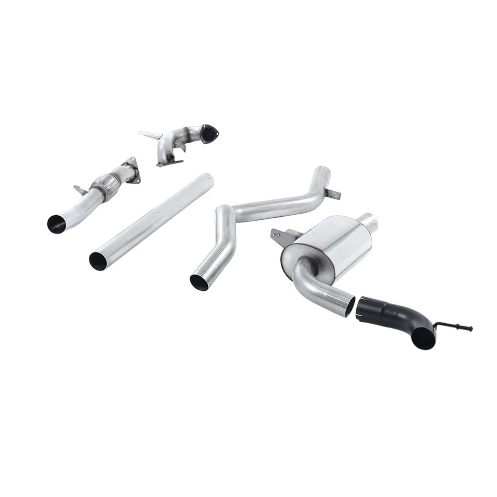 Milltek Turbo-back excluding Hi-Flow Sports Cat Exhaust Renault / Alpine Megane Renaultsport 250 and 265 (including Cup) 10-17 - Image 2