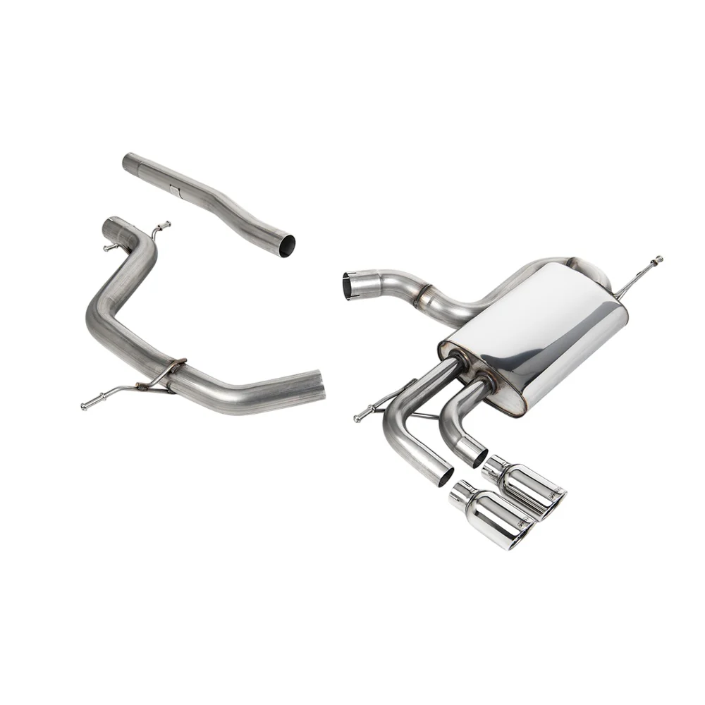 Milltek Cat Back Exhaust Seat Leon FR 2.0 TDi 170PS DPF 05-13 - Image 3
