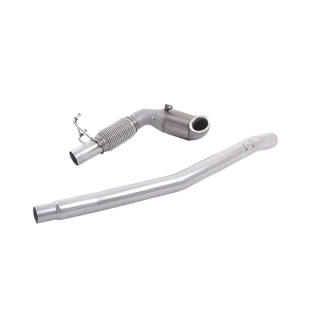 Milltek Large Bore Downpipe and Hi-Flow Sports Cat Exhaust Seat Leon ST Cupra 300 (4x4) Estate / Station Wagon / Combi (Non-OPF/GPF) 17-18 - Image 3