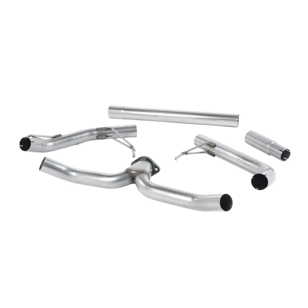 Milltek Cat Back Exhaust Skoda Octavia vRS 2.0 TDI 184PS Hatch and Estate (manual and DSG-auto) 13-19