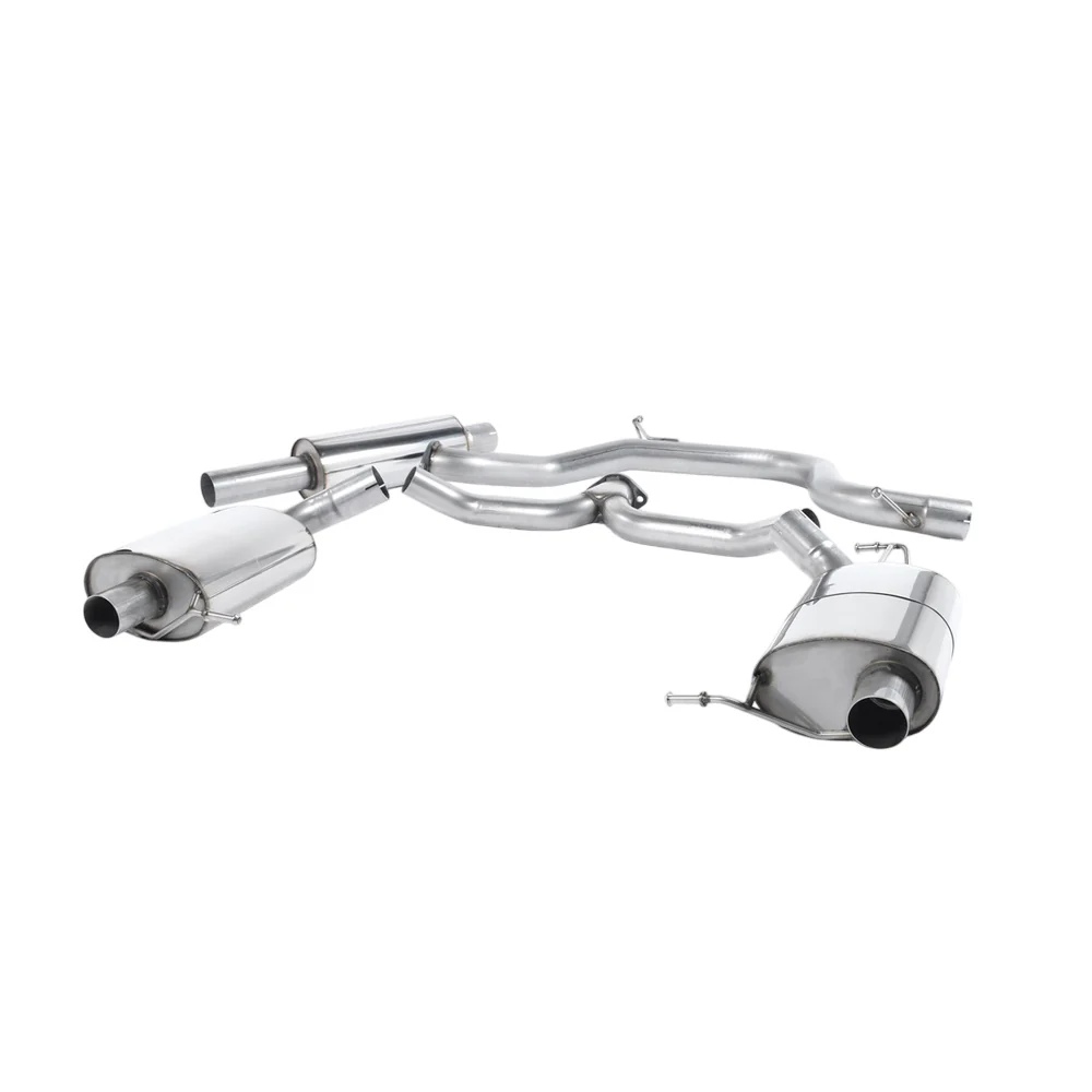 Milltek Cat Back Exhaust Skoda Octavia vRS 2.0 TSI 220PS and 230PS Hatch and Estate (manual and DSG-auto) 13-18 - Image 3