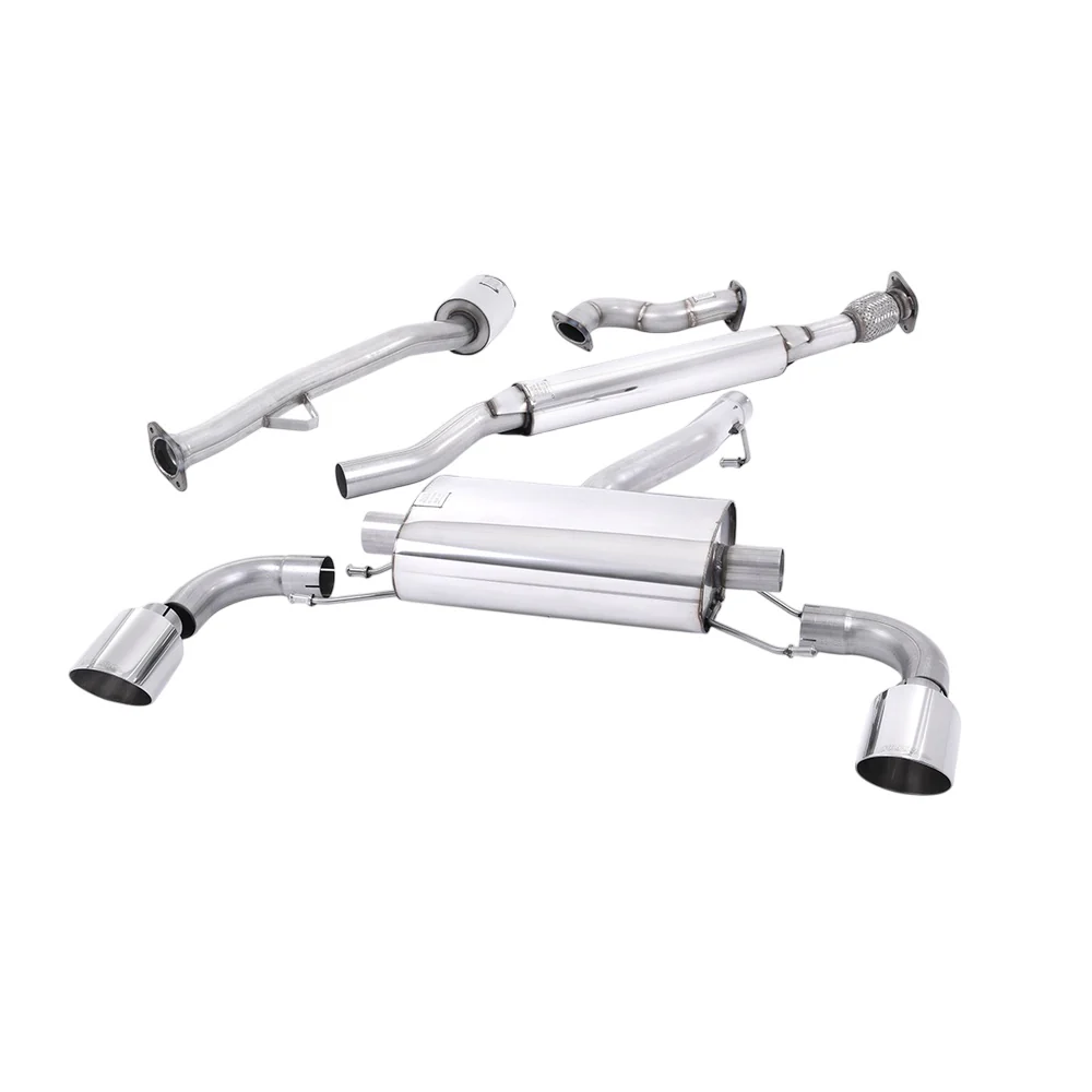 Milltek Primary Cat Back Exhaust Subaru BRZ 2.0 12-21 - Image 3