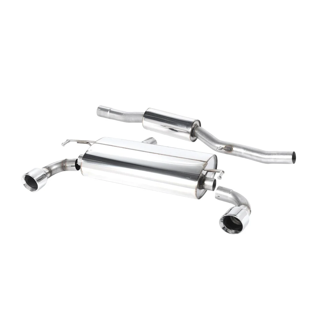 Milltek Cat Back Exhaust Volkswagen Golf Mk4 R32 3.2 V6 4WD 02-05 - Image 4