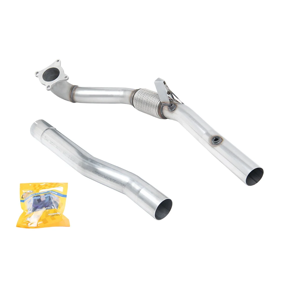 Milltek Large-bore Downpipe and De-cat Exhaust Volkswagen Golf Mk6 GTi 2.0 TSI 210PS 09-13 - Image 2