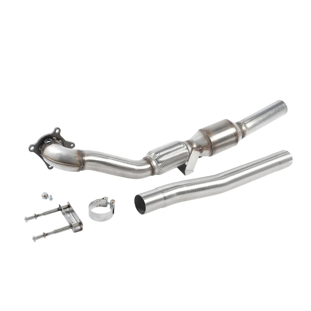 Milltek Large Bore Downpipe and Hi-Flow Sports Cat Exhaust Volkswagen Golf Mk6 GTi 2.0 TSI 210PS 09-13 - Image 2