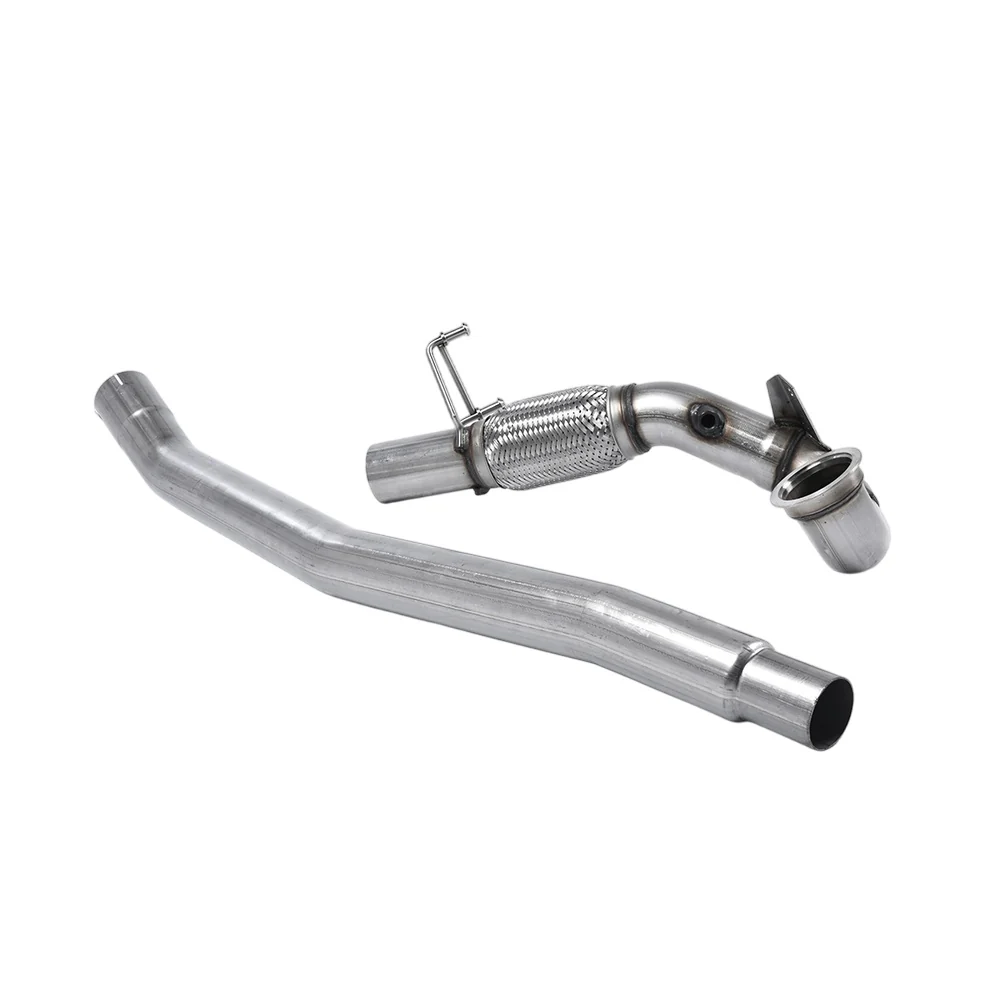 Milltek Large-bore Downpipe and De-cat Exhaust Volkswagen Golf Mk7 2.0 TFSi Alltrack / Estate / Station Wagon / Combi 4-Motion 16-21 - Image 2