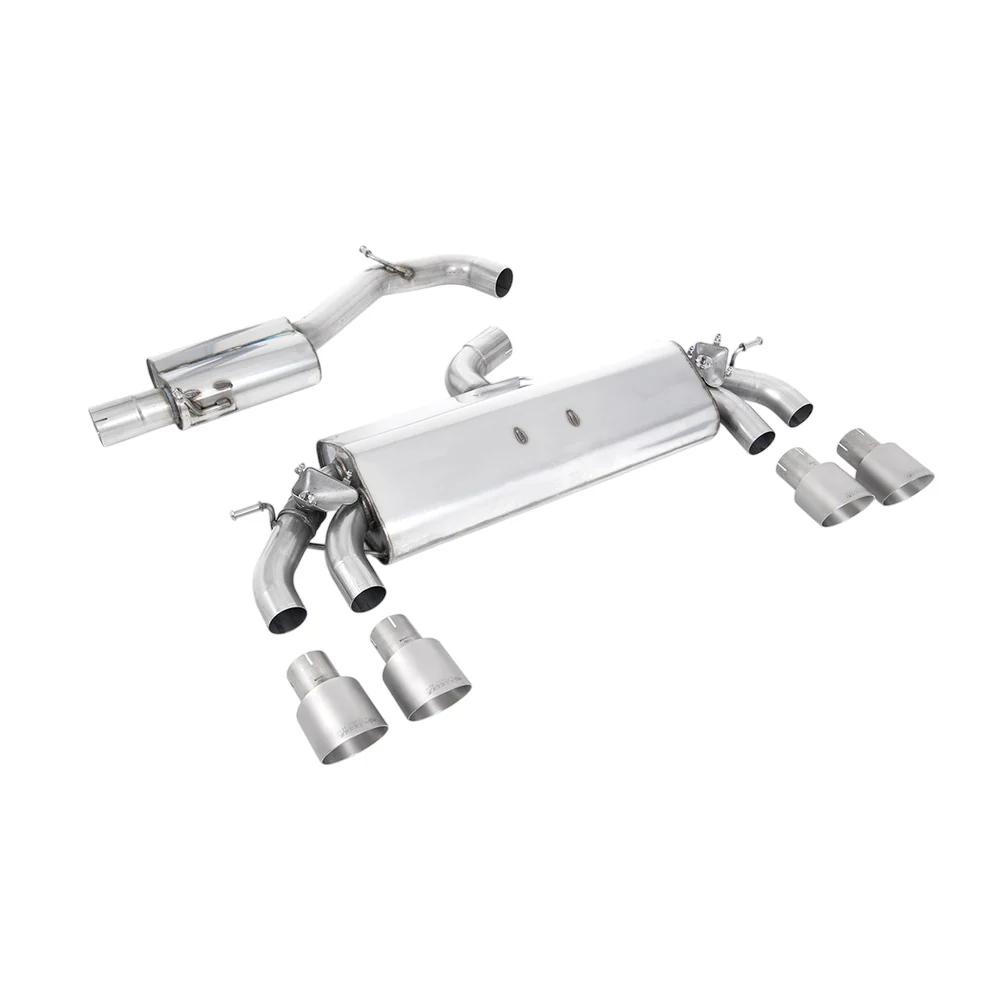 Milltek Cat Back Exhaust Volkswagen Golf Mk7.5 R 2.0 TSI 300PS (GPF Equipped Models Only) 76mm and EC Approved Systems 19-20 - Image 5
