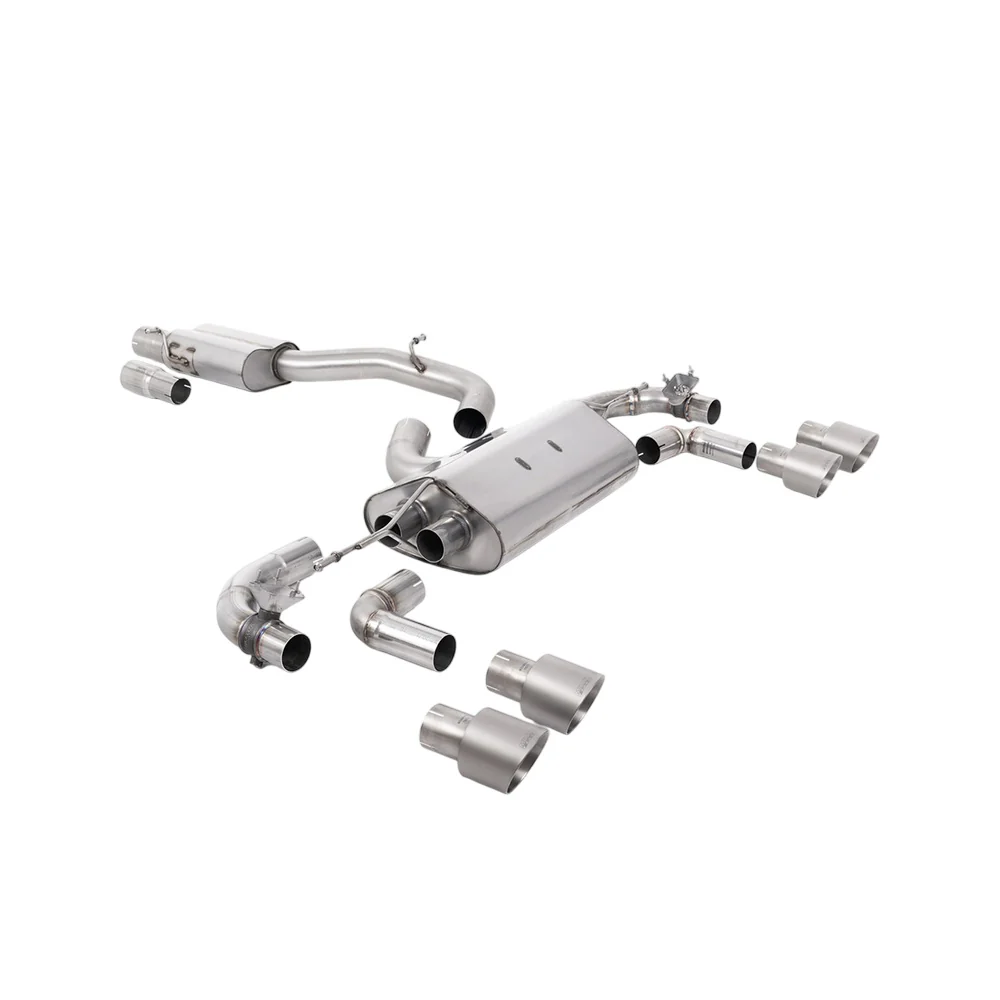 Milltek Cat Back Exhaust Volkswagen Golf Mk7.5 R 2.0 TSI 300PS (GPF Equipped Models Only) 80mm Race Systems 19-22 - Image 11