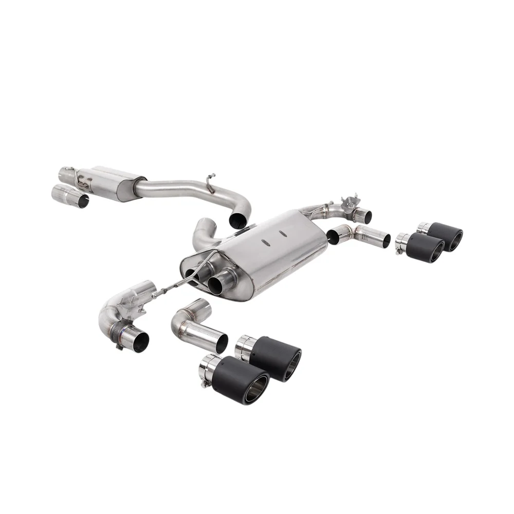 Milltek Cat Back Exhaust Volkswagen Golf Mk7.5 R 2.0 TSI 310PS (Non-GPF Equipped Models Only) 80mm Race Systems 17-21 - Image 5