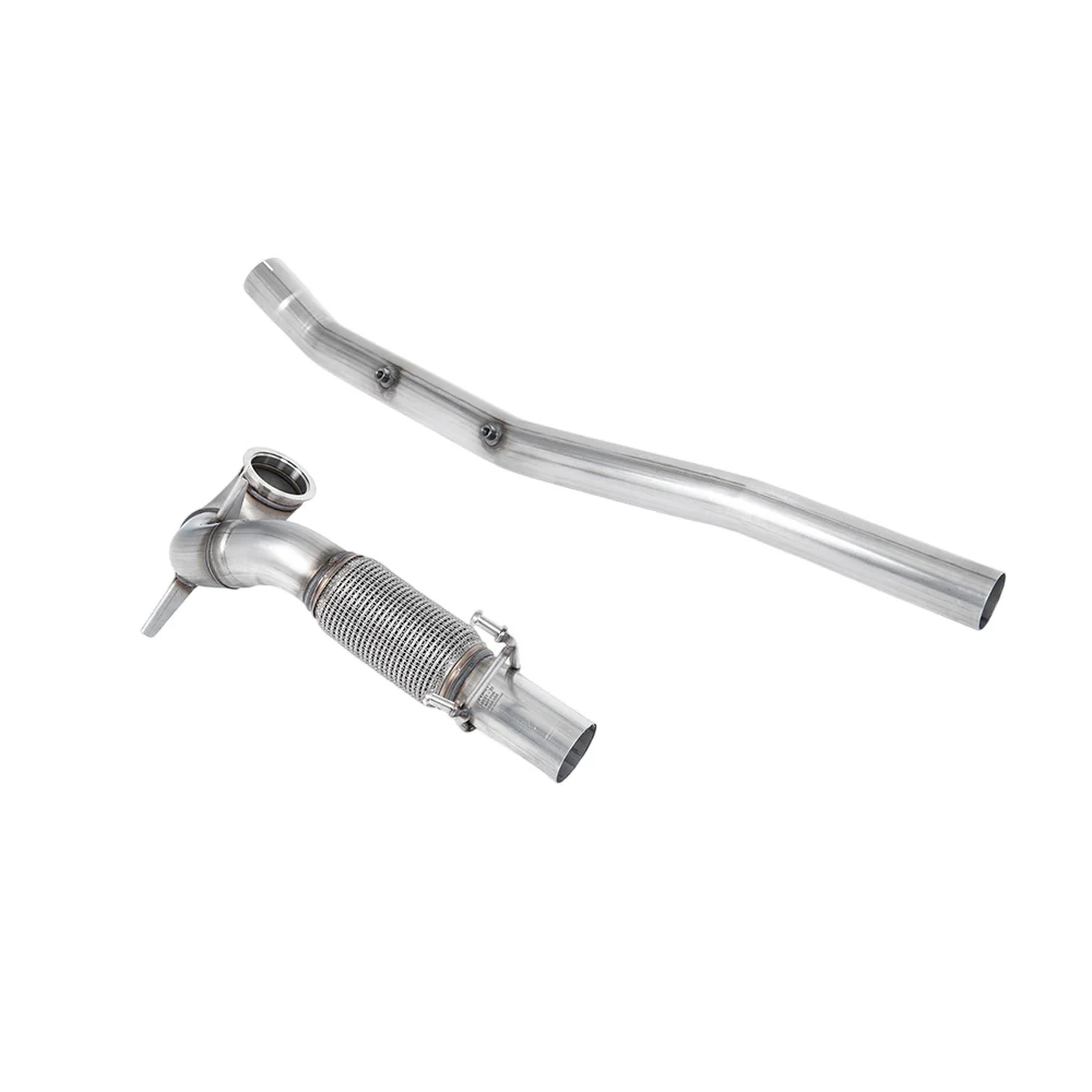 Milltek Large-bore Downpipe and De-cat Exhaust Volkswagen Golf Mk7.5 R Estate / Variant 2.0 TSI 300PS (GPF Equipped Models Only) 19-20 - Image 2