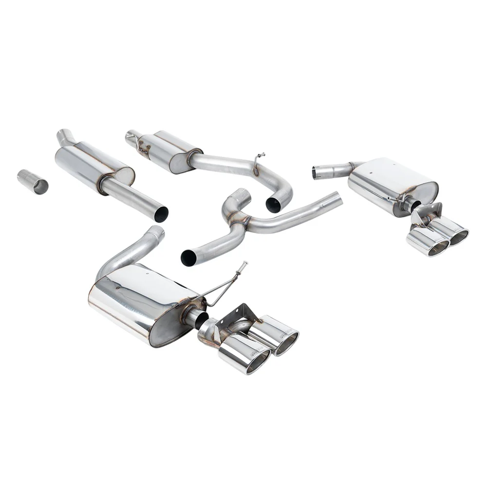 Milltek Cat Back Exhaust Volkswagen Golf Mk7.5 R Estate / Variant 2.0 TSI 310PS (Non-GPF Equipped Models Only) 18-19 - Image 3