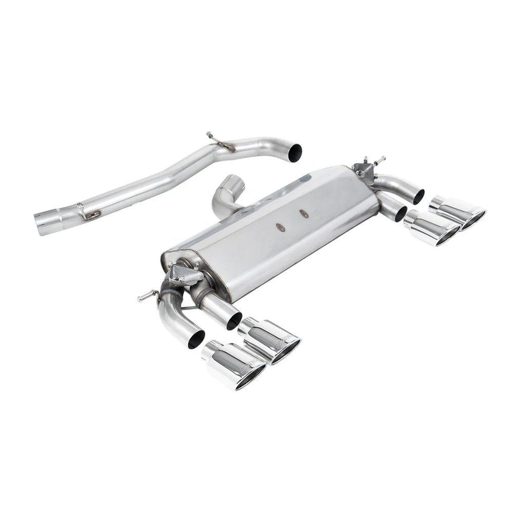 Milltek Cat Back Exhaust Volkswagen Golf Mk7 R 2.0 TSI 300PS (ECE Approved and 76.2mm Systems) 14-16 - Image 10