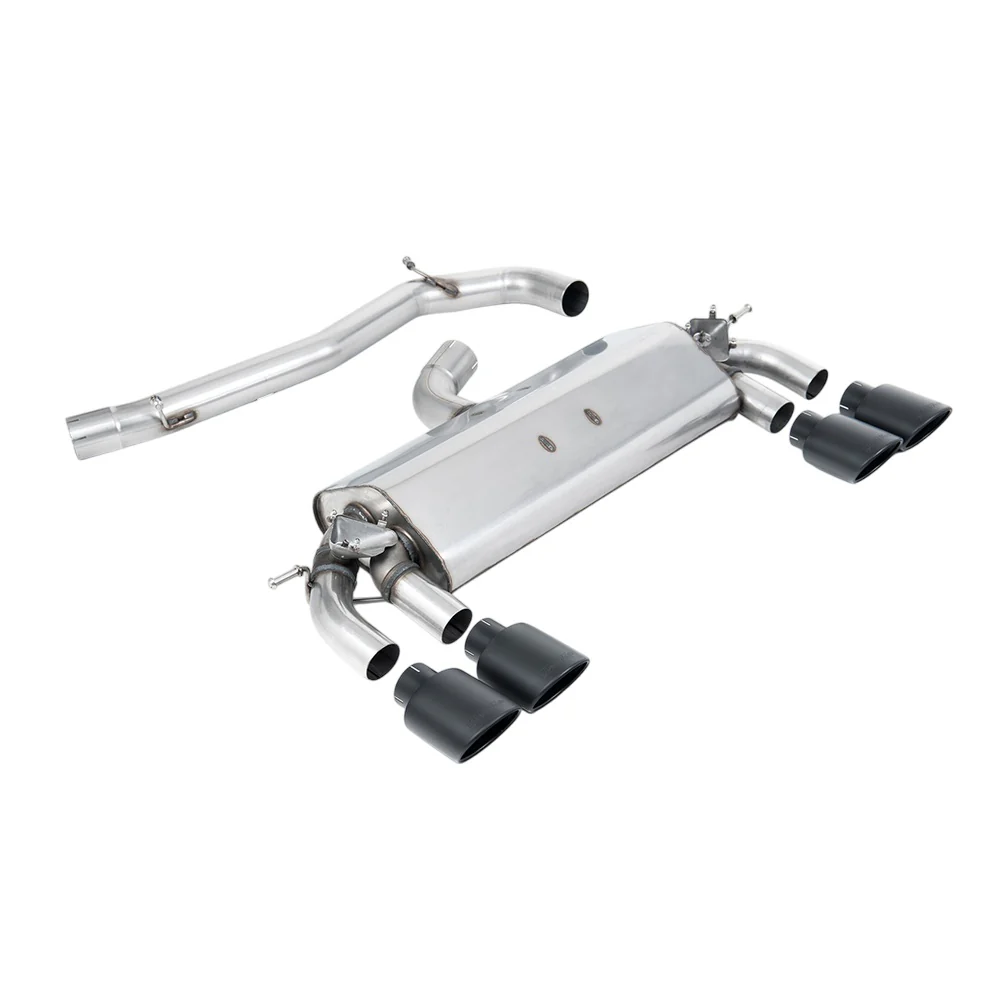 Milltek Cat Back Exhaust Volkswagen Golf Mk7 R 2.0 TSI 300PS (ECE Approved and 76.2mm Systems) 14-16 - Image 11