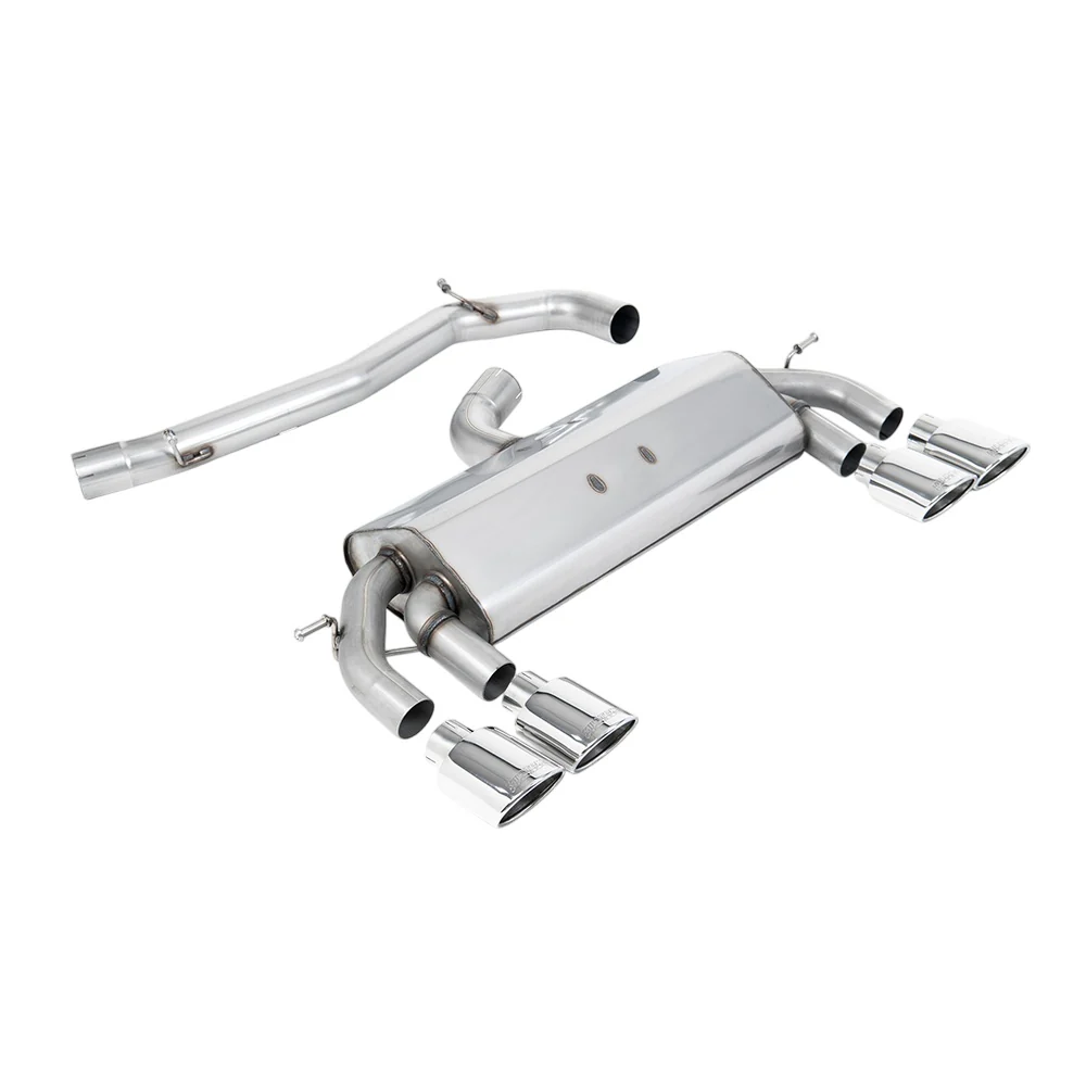 Milltek Cat Back Exhaust Volkswagen Golf Mk7 R 2.0 TSI 300PS (ECE Approved and 76.2mm Systems) 14-16 - Image 13