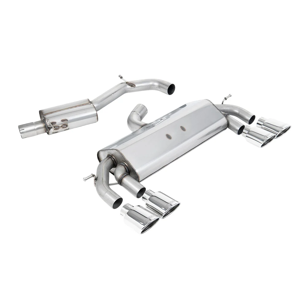 Milltek Cat Back Exhaust Volkswagen Golf Mk7 R 2.0 TSI 300PS (ECE Approved and 76.2mm Systems) 14-16 - Image 14