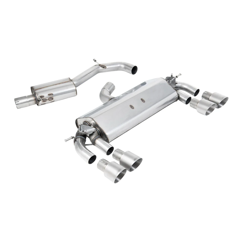 Milltek Cat Back Exhaust Volkswagen Golf Mk7 R 2.0 TSI 300PS (ECE Approved and 76.2mm Systems) 14-16 - Image 18