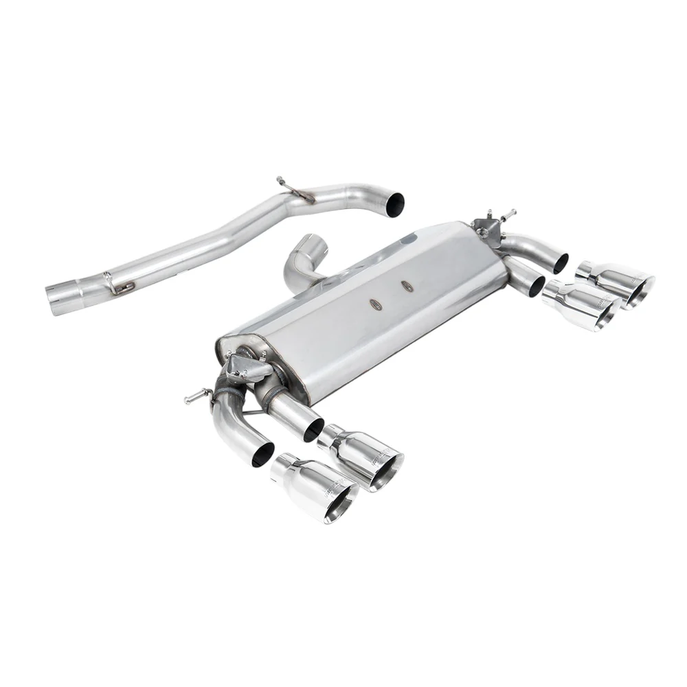 Milltek Cat Back Exhaust Volkswagen Golf Mk7 R 2.0 TSI 300PS (ECE Approved and 76.2mm Systems) 14-16 - Image 20
