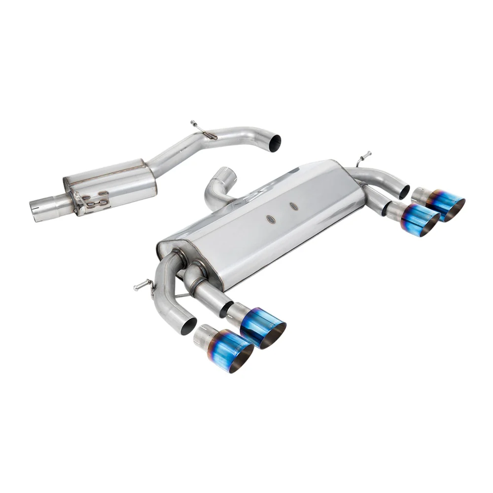 Milltek Cat Back Exhaust Volkswagen Golf Mk7 R 2.0 TSI 300PS (ECE Approved and 76.2mm Systems) 14-16 - Image 24