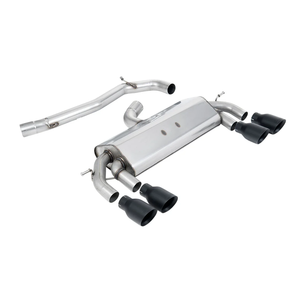 Milltek Cat Back Exhaust Volkswagen Golf Mk7 R 2.0 TSI 300PS (ECE Approved and 76.2mm Systems) 14-16 - Image 3