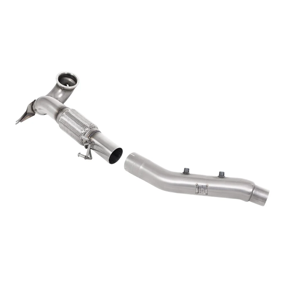 Milltek Large-bore Downpipe and De-cat Exhaust Volkswagen Golf Mk8 GTi (245ps OPF/GPF Equipped Models Only) 20-25 - Image 2