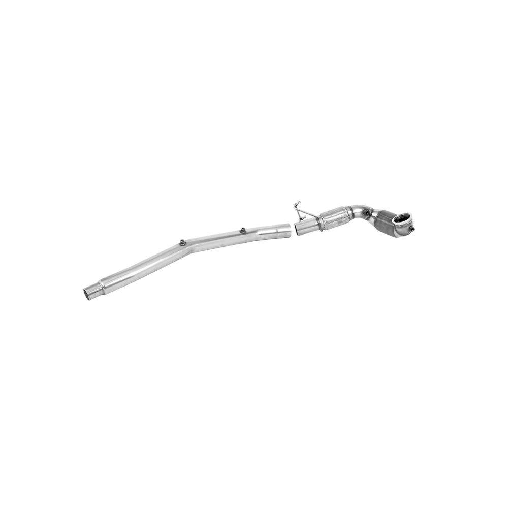 Milltek Large Bore Downpipe and Hi-Flow Sports Cat Exhaust Volkswagen Golf Mk8 R 2.0 TSI 320PS (GPF Equipped Models Only) 21-25 - Image 2