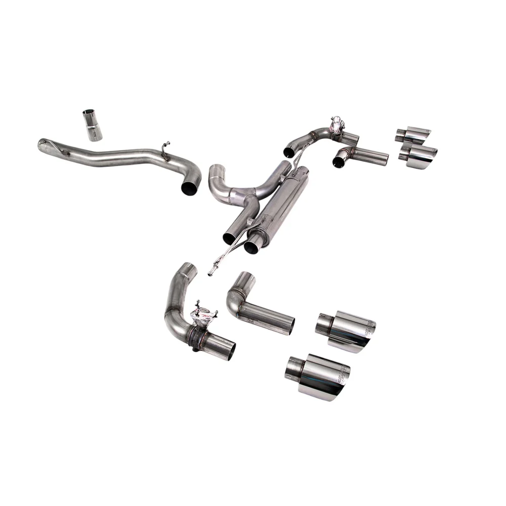Milltek Particulate Filter-back Exhaust Volkswagen Golf Mk8 R 2.0 TSI 320PS (GPF Equipped Models Only) 21-25 - Image 10