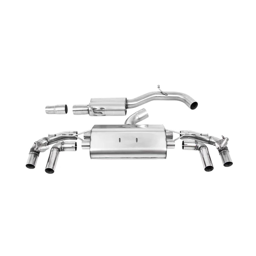 Milltek Particulate Filter-back Exhaust Volkswagen Golf Mk8 R 2.0 TSI 320PS (GPF Equipped Models Only) 21-25 - Image 9