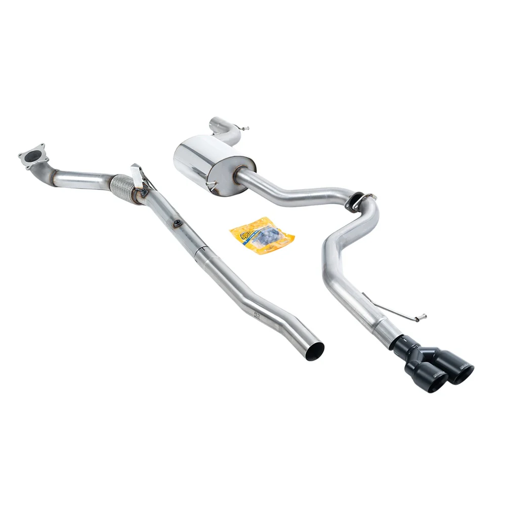 Milltek Turbo-back excluding Hi-Flow Sports Cat Exhaust Volkswagen Jetta Mk6 GLI 2.0 TSI 11-14 - Image 2