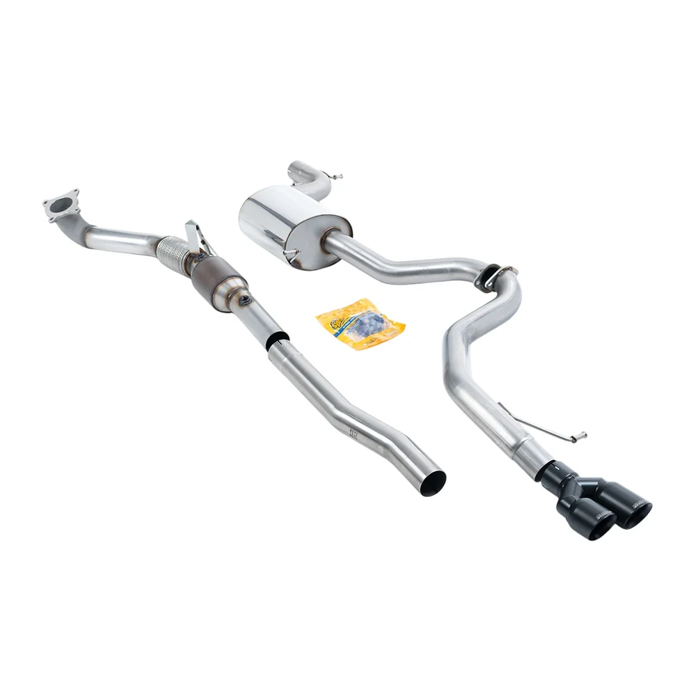 Milltek Turbo-back including Hi-Flow Sports Cat Exhaust Volkswagen Jetta Mk6 GLI 2.0 TSI 11-14 - Image 2