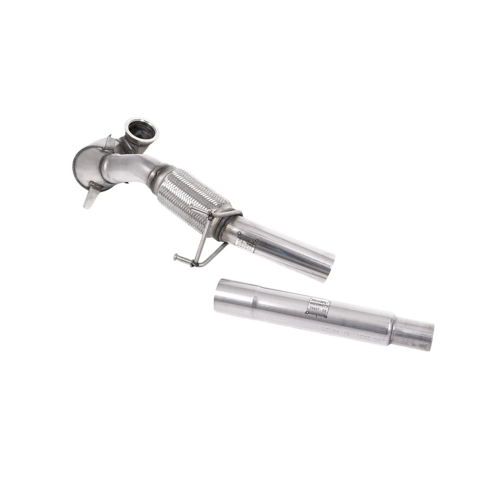 Milltek Large Bore Downpipe and Hi-Flow Sports Cat Exhaust Volkswagen Polo GTI 1.8 TSI 192PS (3 and 5-Door) 15-18 - Image 2