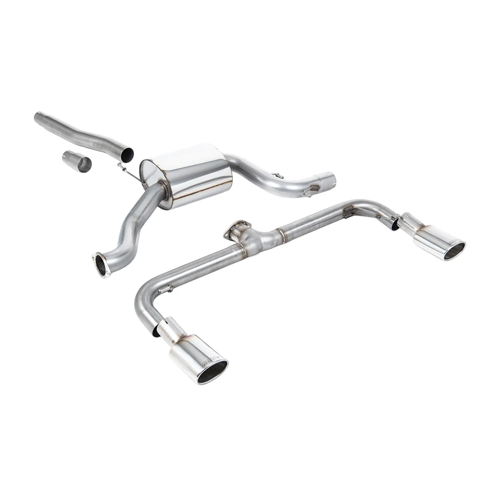 Milltek Cat Back Exhaust Volkswagen Scirocco GT 2.0 TSi 200PS 08-16 - Image 6