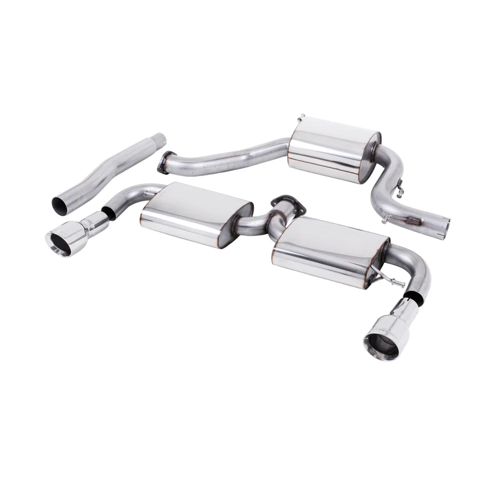 Milltek Cat Back Exhaust Volkswagen Scirocco R 09-16 - Image 6