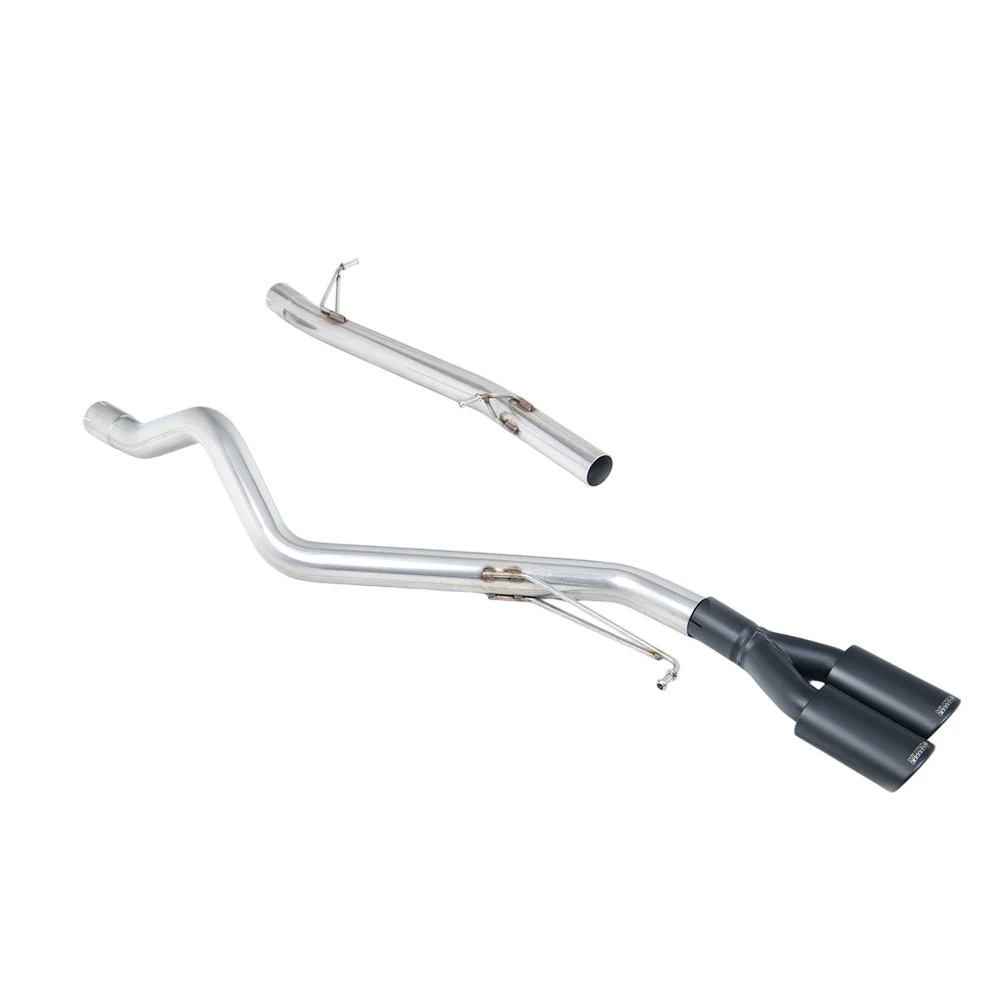Milltek Cat Back Exhaust Volkswagen Transporter \ Caravelle T5 SWB 2.0 (140ps) 2WD and 4MOTION 10-15 - Image 5