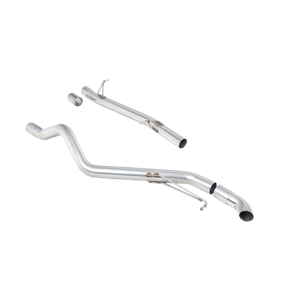 Milltek Cat Back Exhaust Volkswagen Transporter \ Caravelle T6 SWB 150PS and 204PS 2.0 TSI (Petrol) 2WD 17-25 - Image 4